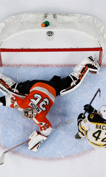 Gostisbehere, Mason lift Flyers over Bruins 3-2 in shootout